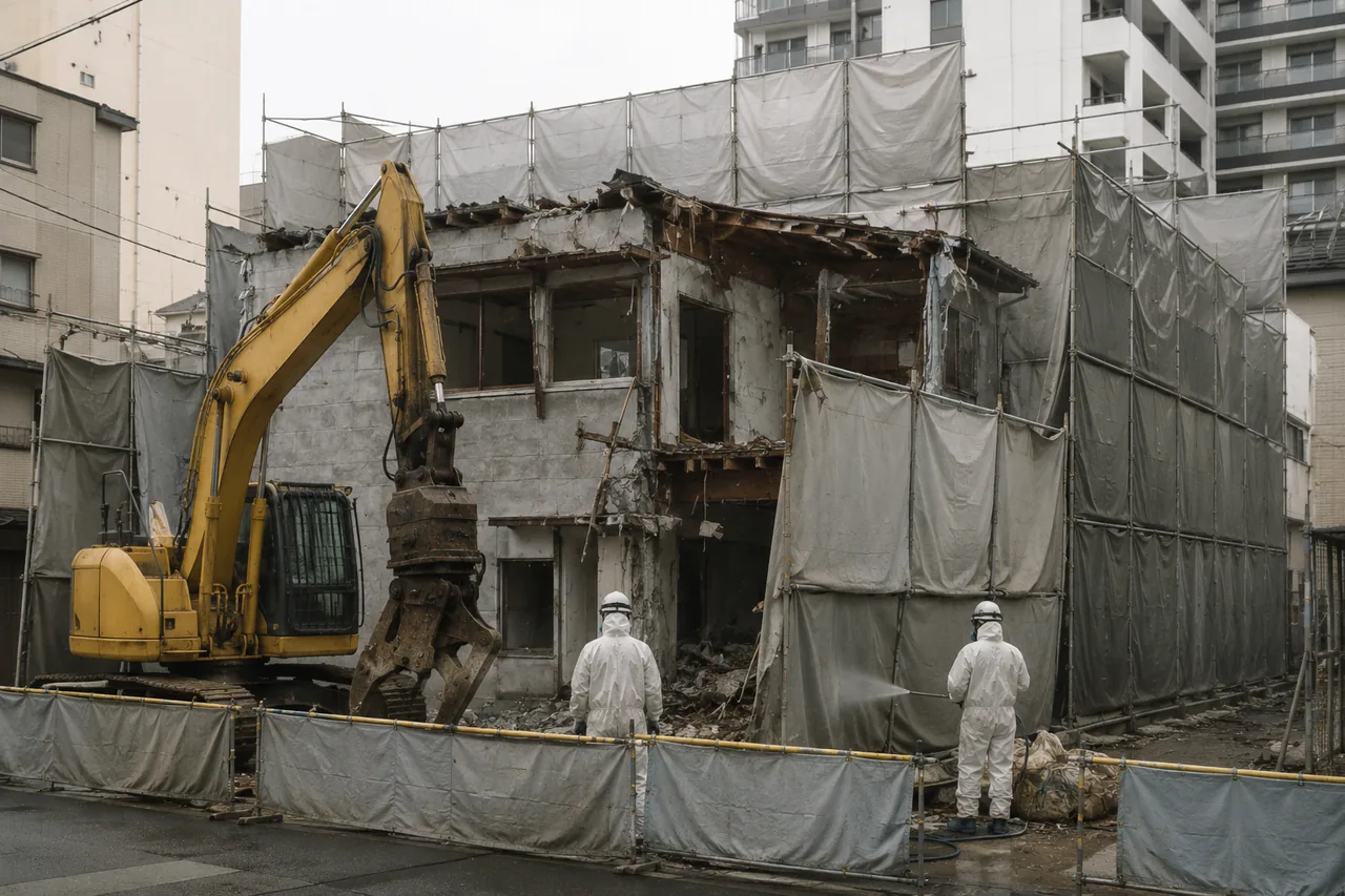 建築解體工程意象（※示意圖）